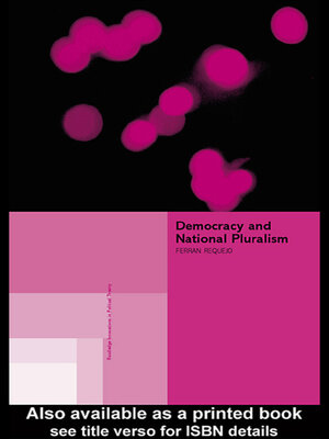 cover image of Democracy and National Pluralism